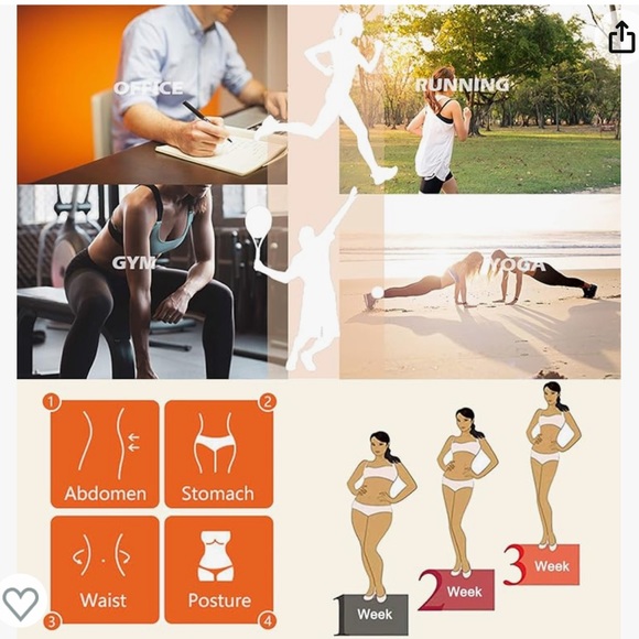 Women's 3XL ANGOOL Neopren Waist Trainer ,Workout Belt Sweat Corset With Zipper - Picture 6 of 13